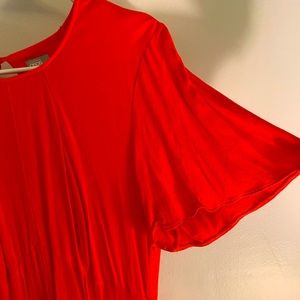 Short, kimono sleeve, skater dress